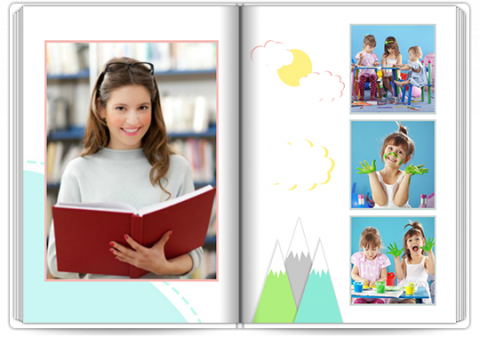 Fotobuch Exklusiv A4 Hochformat Kindergarten