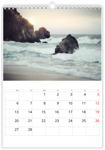 Fotokalender A4 Hochformat Für jeden Anlass
