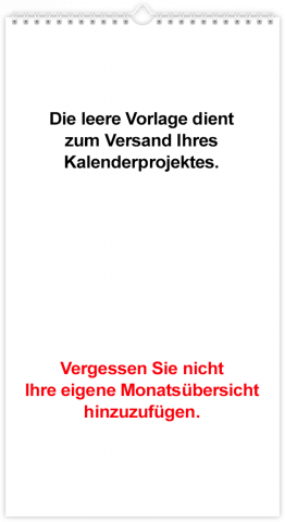 Fotokalender XL Ihr eigenes Projekt