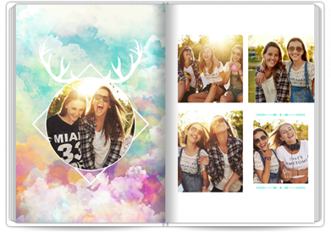 Fotokniha Premium A4 na výšku Insta kolor