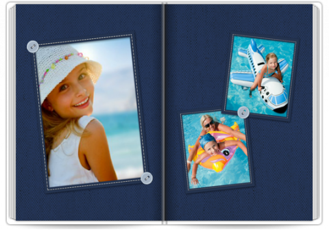 Fotokniha Premium A4 na výšku Mořské vzpomínky