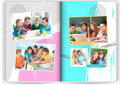 Fotolibro Premium A4 Vertical Anuario escolar