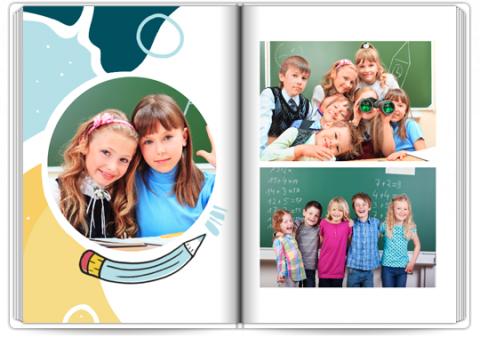 Fotolibro Premium A4 Vertical Crónica del año escolar