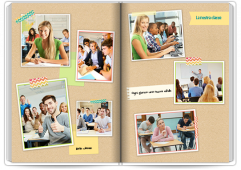 Fotolibro Premium A4 Verticale Cronaca della nostra classe