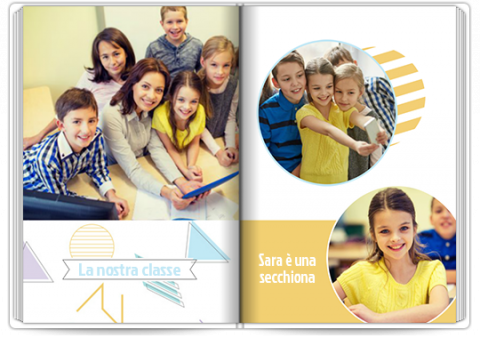 Fotolibro Premium A4 Verticale Amici di scuola