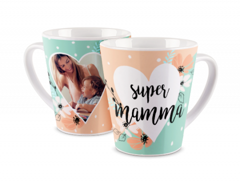 Fototazza Latte Super Mamma