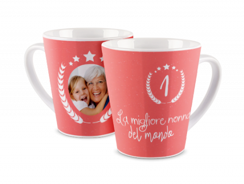 Fototazza Latte La migliore nonna