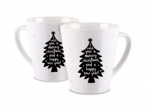 Latte Mug Stracciatella Christmas Tree
