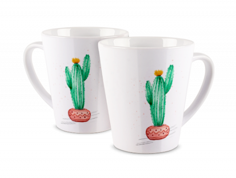 Latte Mug Prairie Cactus