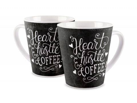 Fototazza Latte Heart Hustle Coffee