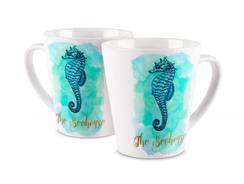 Latte Mug Sea Horse