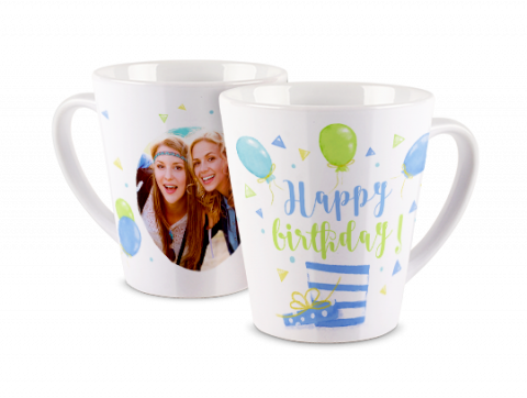 Latte Mug Happy Birthday