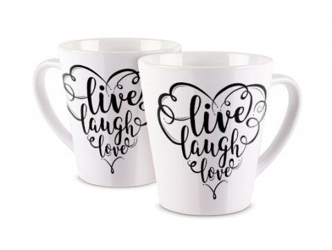 Latte Mug Live Laugh Love