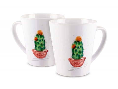 Fototazza Latte Cactus 2