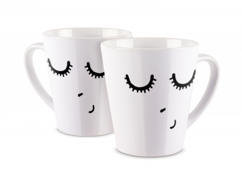 Latte Mug Eyes 1