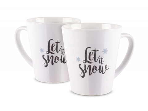 Fototazza Latte Let it Snow