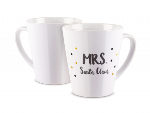 Latte Mug Mrs. Santa Claus