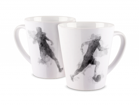 Mug Photo Latté Footballeur