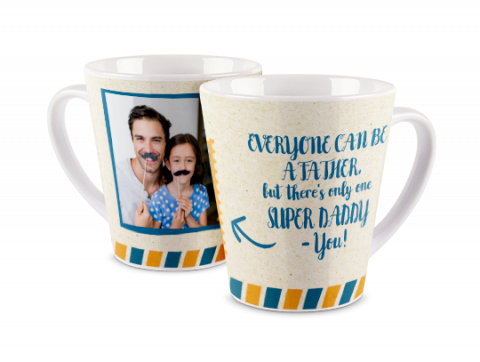 Latte Mug Super Daddy