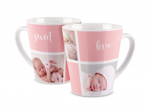 Latte Mug Sweet Angel - Pink 1