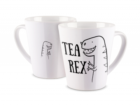 Fototasse Latte Tea-Rex