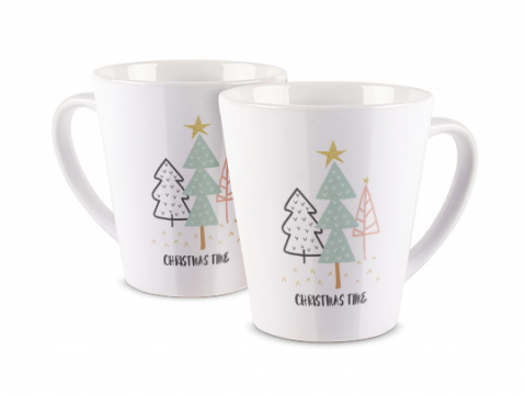 Mug Photo Latté Trois sapins