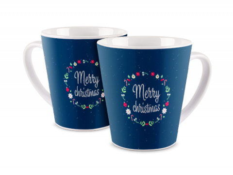 Mug Photo Latté Bonnes Fêtes