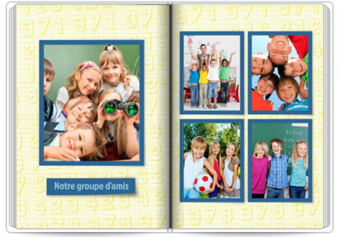 Livre Photo Premium A4 Vertical Notre classe