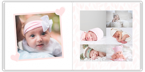 Luxury Photo Album 15x15 Baby Birth