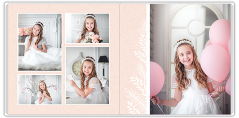 Luxury Photo Album 15x15 First Communion Keepsake