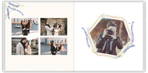 Luxury Photo Album 15x15 cm 
