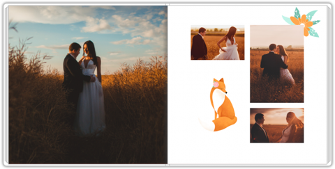 Luxury Photo Album 20x20 Newly-weds' Keepsake