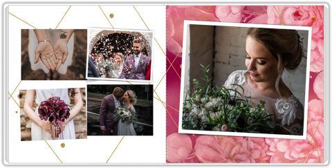 Luxury Photo Album 20x20 Remembrance of the Wedding