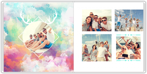 Luxury Photo Album 20x20 Insta Colour