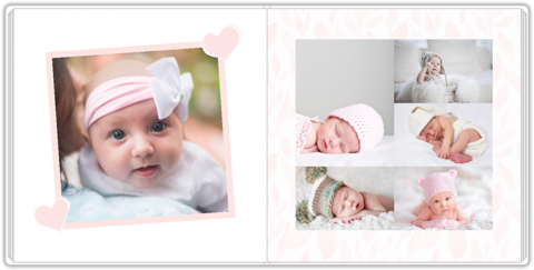 Luxury Photo Album 20x20 Baby Birth