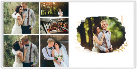 Luxury Photo Album 20x20 Love Stories