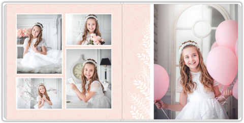 Luxury Photo Album 20x20 First Communion Keepsake