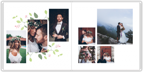 Luxury Photo Album 20x20 Wedding Anniversary