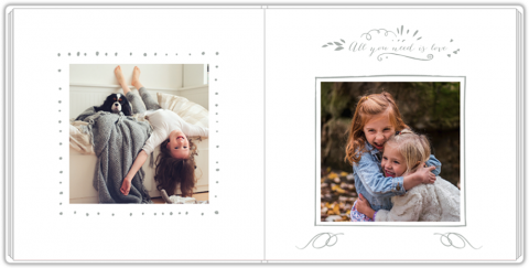 Luxury Photo Album 20x20 Sweetheart