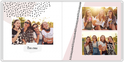 Luxury Photo Album 20x20 School Yearbook