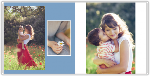 Minimalisme met kleur – blauw