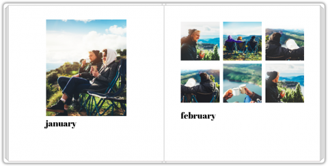 Summary of the Year - Minimalist Style