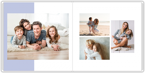 Family Memories - Navy Blue