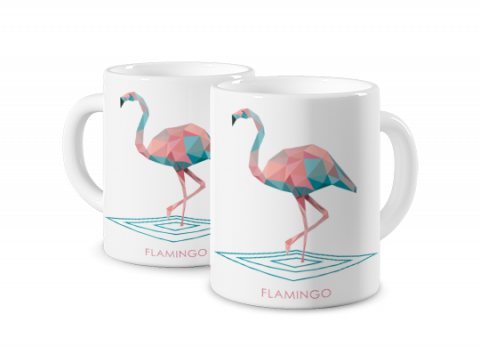Magic Mug Flamingo