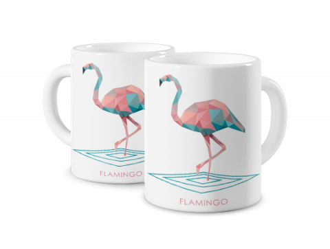 Mug Photo Magique Flamant