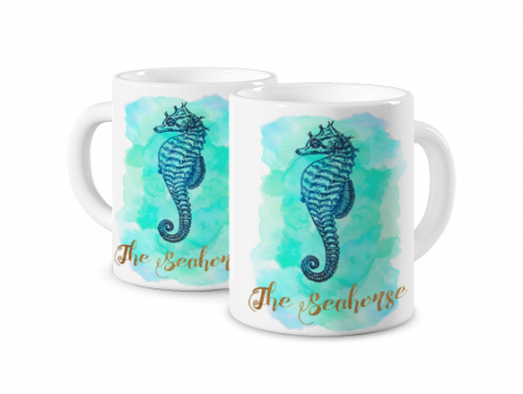 Magic Mug Sea Horse