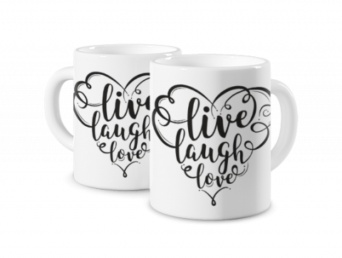 Magic Mug Live Laugh Love