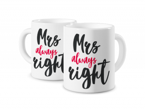 Magic Mug Mrs. Always Right