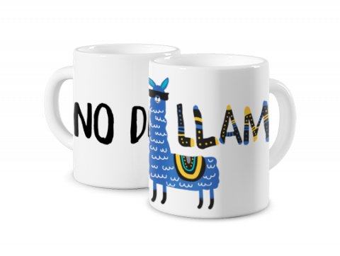 Magic Mug No Drama Llama