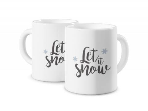 Magic Mug Let It Snow